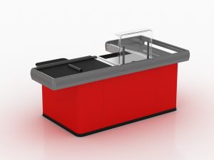 CHECKOUT COUNTER WITH BELT 3020