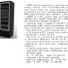 LOW FRONT AKKA FULL DOOR DISPLAY FREEZER 25