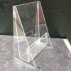 CLEAR BROCHURE HOLDER- GE134