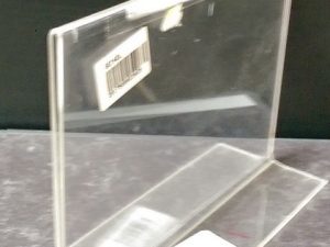 A5 ACRLIC PRICE HOLDER LONG-210X150