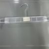 HANGER CLEAR WITH WITH CLIP SIZE 30CM