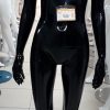 FEMALE MANNEQUN EGG HEAD EF2 GLOSSY BLACK