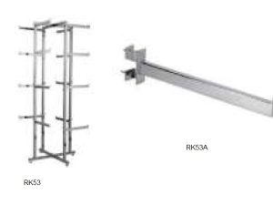 SS STAND 6 WAY WITH BASE