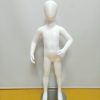CHILDREN MANNEQUINS WITH EGG HEAD WHITE