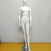 FEMALE MANNEQUINS WITH FIXED EGG HEAD WHITE