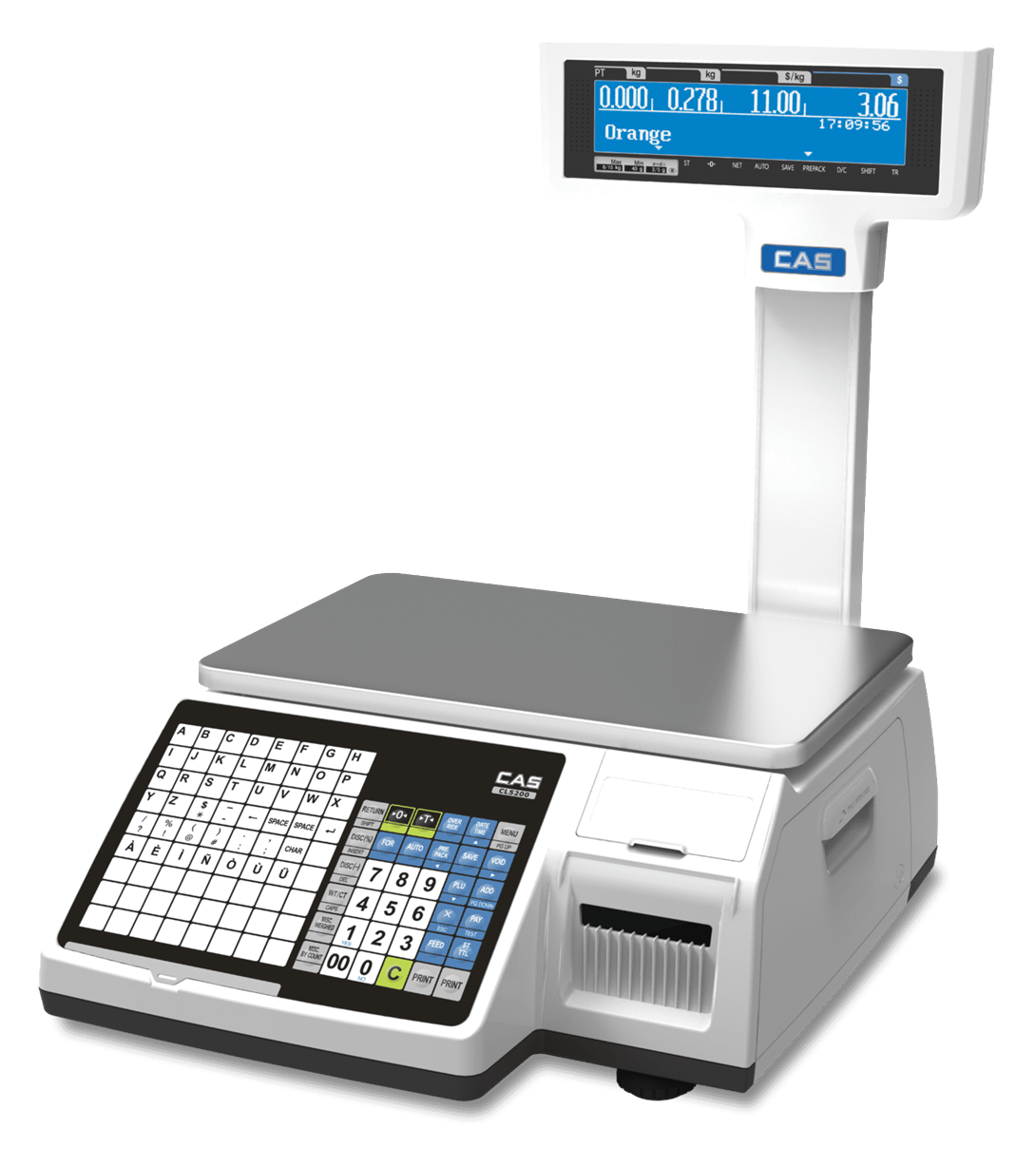 Weighing Scale with Label Printing