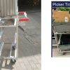 PICUK UP TROLLEY FOR ECOMMECRE H1150X1120X665